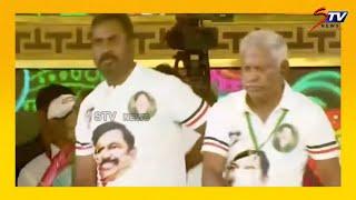 SP Velumani dances during admk madurai manadu  அதிமுக பொன்விழா எழுச்சி மாநாடு - மதுரை  Tamil News