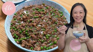 Minced Pork with Peas is a Quick and Tasty Dinner