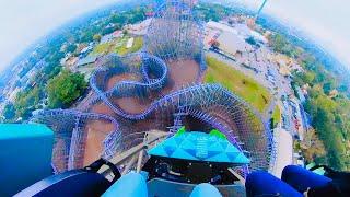 Iron Gwazi Busch Gardens Tampa Bay - ONRIDE - hybrid roller coaster POV