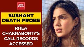 Details Of Rhea Chakrabortys Call Records 16 Calls To Mahesh Bhatt 886 Calls To Brother Shovik