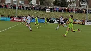 Lewes v Manchester United  Nikita Parris Goal  Womens FA Cup Quarter Final  190323