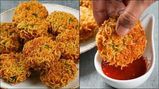 Veg Noodles Cutlet Recipe  Masala Noodles Cutlet  Vegetable Cutlet Recipe  Easy Snacks Recipe