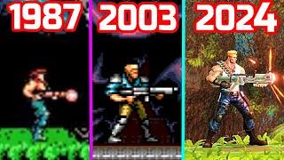 Evolution of Contra Games  1987-2024 