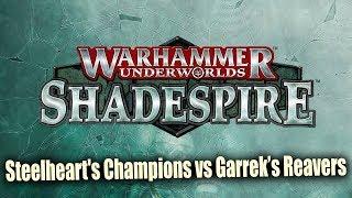 Warhammer Underworlds  Shadespire Battle Report Ep 1