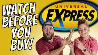 Universal Orlando Express Pass EXPLAINED  Full Guide To Express Passes At Universal Studios Orlando