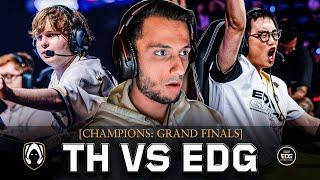 GREATEST GRAND FINALS EVER?  FNS Reacts to Edward Gaming vs Team Heretics Valorant Champions 2024