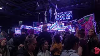 Techno power carnival ride at Irn-bru carnival