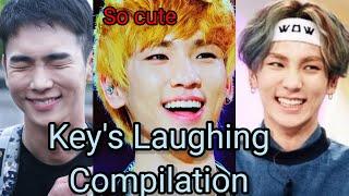 Keys ️cute laughing momentsKeys laughing compilationAlmighty Key.....