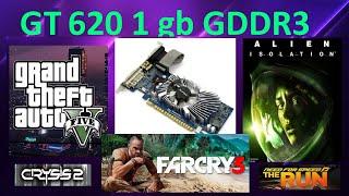 GT 620 1GB GDDR3 in Games GTA 5 NFS Alien