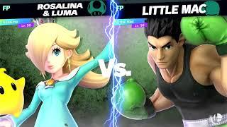 Super Smash Bros Ultimate Amiibo Fights  – Rosalina vs the World #47 Rosalina vs Little Mac