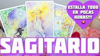 SAGITARIO ️ ENTRE EL SABADO 27 Y EL JUEVES 1 AGARRATE FUERTE‼️HOROSCOPO #SAGITARIO HOY TAROT AMOR