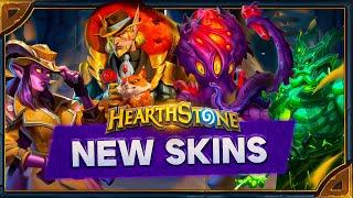 Hearthstone. Voicelines new skins NZoth The Thunder King Xyrella and Lorthemar.