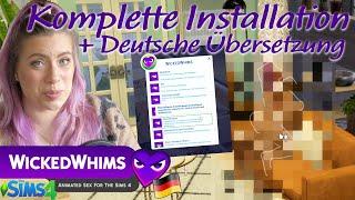 Wicked Whims auf DEUTSCH  Installations Guide Ep. 1 SimSaraBim