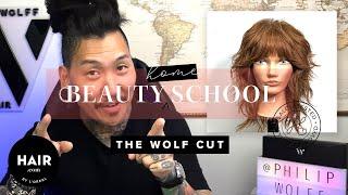 A Pro Stylist Breaks Down The Wolf Cut  Beauty Home School  Hair.com By LOreal