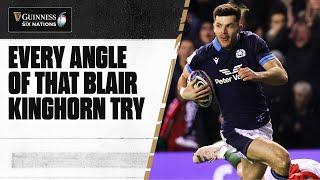 UNSEEN FOOTAGE   Scotland finish off in style  Blair Kinghorn