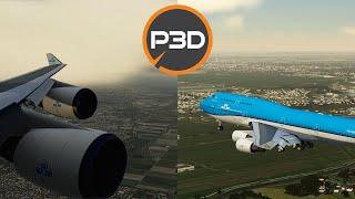 P3D V5 Insane Realism  New York - Amsterdam