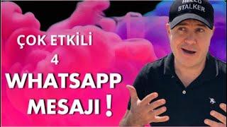 ÇOK ETKİLİ DÖRT WHATSAPP MESAJI ERKEKLERİ AŞIK EDEN WHATSAPP MESAJLARI