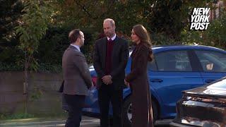 Prince William joins Kate Middleton on her first public engagement since finishing chemotherapy