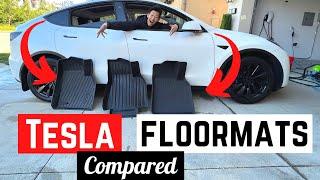BEST Floor mats for your Tesla Model Y