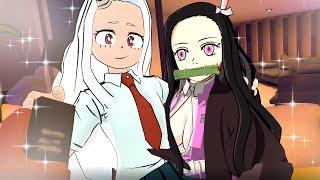 Eri and Nezuko Turn Into Teenagers MHA VR