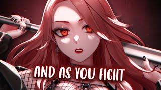 Nightcore - RISE Rock Version Lyrics