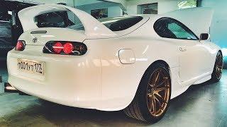 TOYOTA SUPRA в идеале + тюнинг 1000-сильный Гелик G 63 Cayenne в обвесе TECHART X6M в HAMANN и…