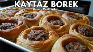 Addictive Turkish Meat Pastry Hatays Kaytaz Boregi