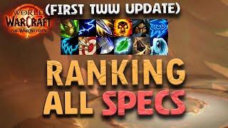 Progressive M+ TIERLIST #1 TWW Update - RANKING ALL SPECS  The War Within