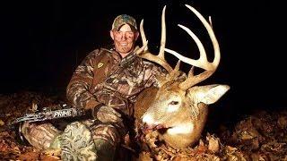 Deer Hunting - Bowhunting Giant Illinois Whitetail 8 Point Buck