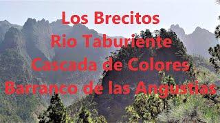 Los Brecitos Rio Taburiente Cascada Colores und durch den Barranco de las Angustias2020 4k