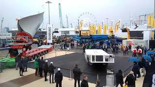 Goldhofer PSTSL-E in action @ bauma 2019