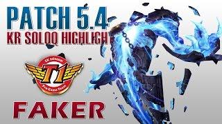 SKT T1 Faker - Xerath Mid Lane - KR SoloQ Highlights