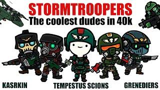 Stormtroopers The Coolest Humans in 40k  Warhammer Lore