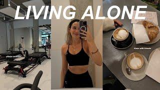 LIVING ALONE DIARIES pilates workouts time with friends & Jeremias concert