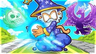 I Evolved A WIZARD PARAGON To POP BLOONS In Btd6