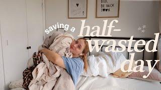 a half-wasted day ≠ a fully-wasted day. a semi-productive vlog