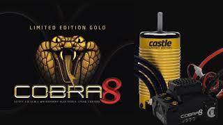 NEW Cobra 8 25.2V ESC with Limited Edition Gold