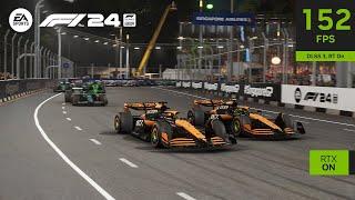 EA SPORTS™ F1® 24  4K NVIDIA DLSS 3 Comparison