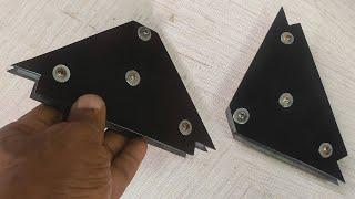 How To Make A Magnetic Square or welding tools  Multi-Angle Magnetic Welding Holder