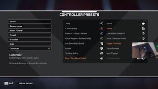 Extesyy Shows New Controller Binds in Apex Legends