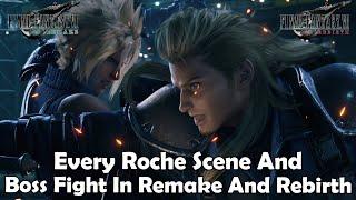 Final Fantasy 7 RemakeRebirth - All Roche Cutscenes and Boss Fights In The Remake Series