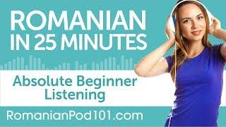 25 Minutes of Romanian Listening Comprehension for Absolute Beginner