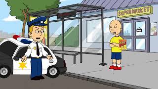 Caillou Shoplifts and gets Grounded