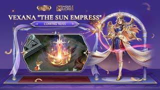New Collector Skin  Vexana The Sun Empress  Mobile Legends Bang Bang