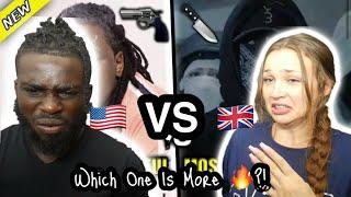 MOST DISRESPECTFUL US DRILL VS MOST DISRESPECTFUL UK DRILL  REACTION