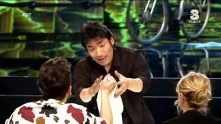 Keiichi Iwasaki semifinal performance at Italias got talent 2016