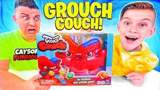 Father vs Son in GROUCH COUCH Hilarious Board Game