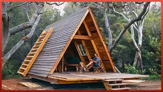 Man Builds Wood Cabin in the ALASKAN Wilderness  by @norsetoalaska