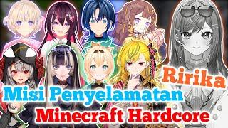 Misi Pembangkitan Ririka  Minecraft Hardcore Arc Hololive