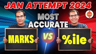 SHOCKING  Complete Marks Vs Percentile  January Attempt  JEE 2024  Vinay Shur sir